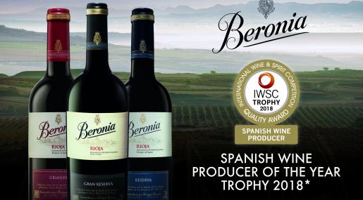 Beronia, Spanish winery of the year at the IWSC