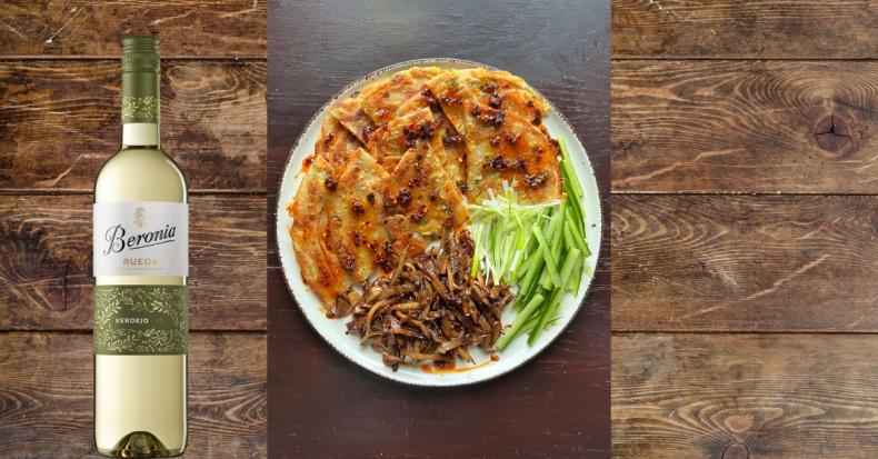 Chinese Spring Onion Pancakes 