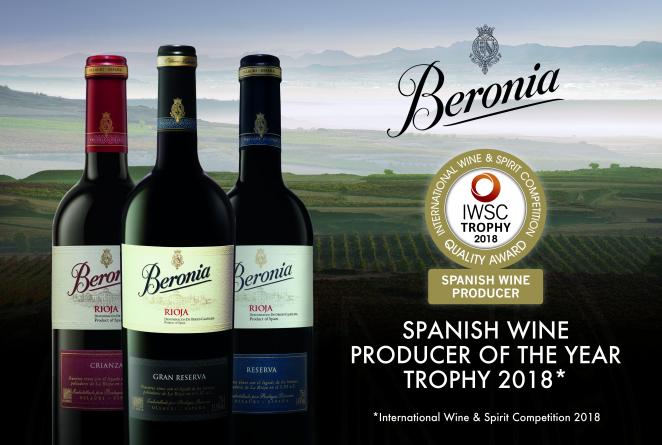 Beronia, Spanish winery of the year at the IWSC