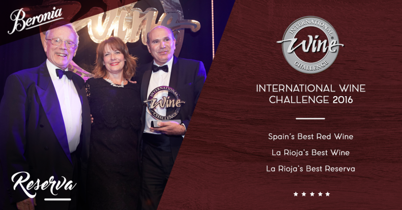 Beronia Reserva wins best red at International Wine Challenge