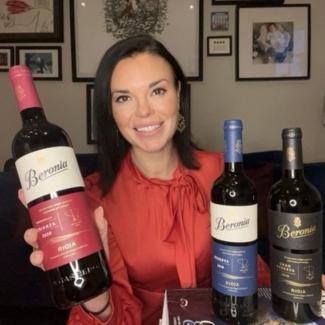 Beronia Rioja at Christmas with Libby Brodie