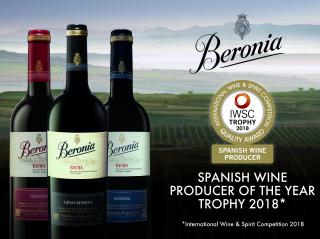 Beronia, Spanish winery of the year at the IWSC