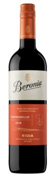 Beronia Tempranillo Bottle Shot 