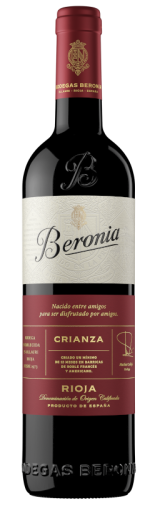 Botella Beronia crianza